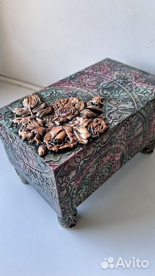 Шкатулка для украшений ручной работы