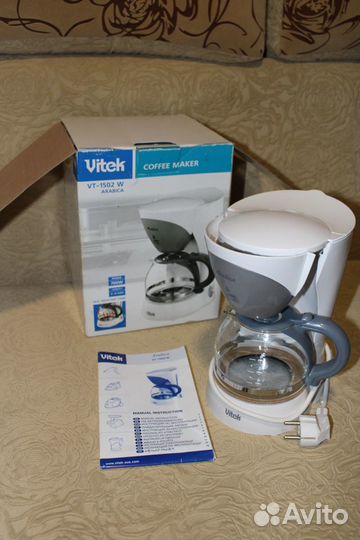 Кофеварка vitek VT-1502W