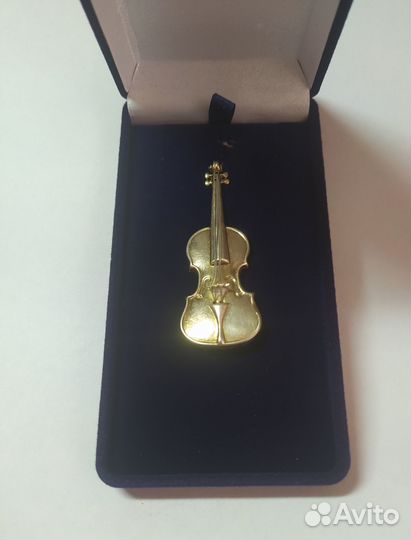 Скрипка «Страдивари». Серебро. 1950-е