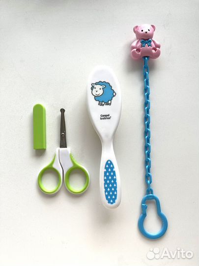 Расческа Canpol babies, ножницы, держатель