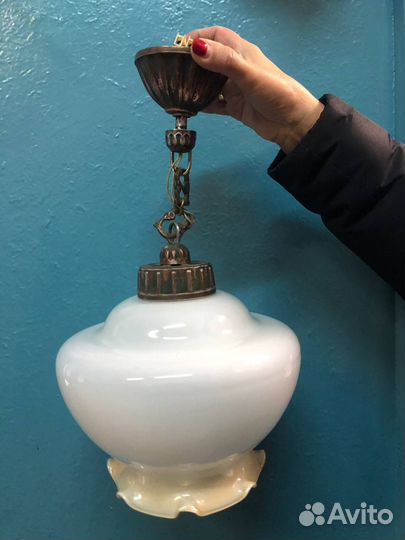 Светильник подвесной люстра СССР плафон