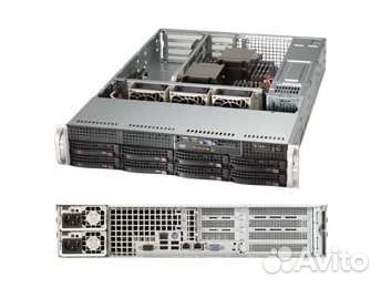 Корпус 2х бп питание сервер компьютер