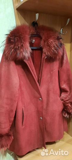 Дубленка зимняя женская натуральная