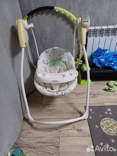 Детские электронные качели