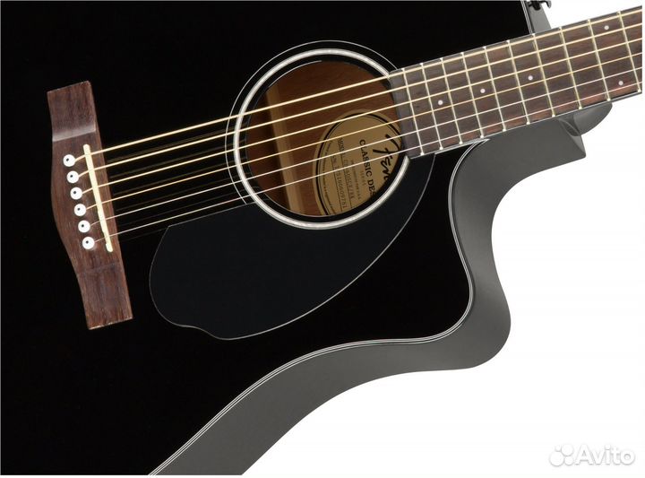 Электроакустическая гитара fender CD-60SCE