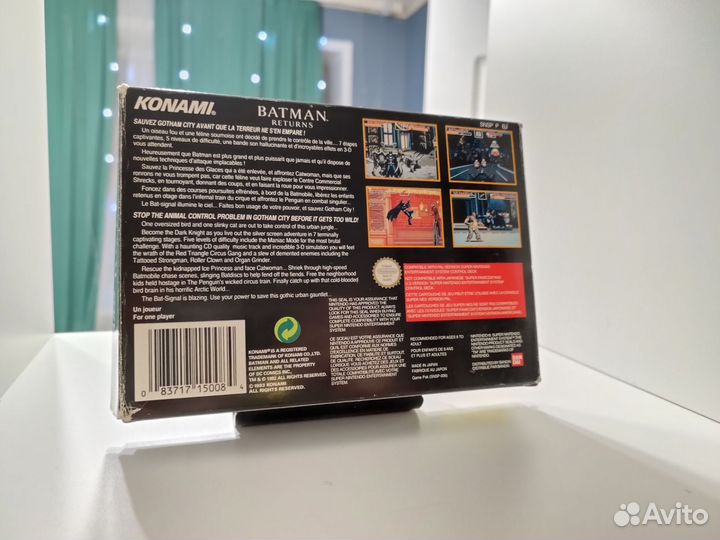 Игра Batman Returns для Super Nintendo