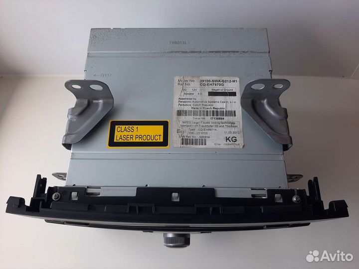 Автомагнитола panasonic cq usb аux