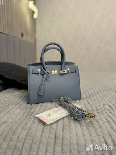 Сумка hermes birkin 30 с цепочками