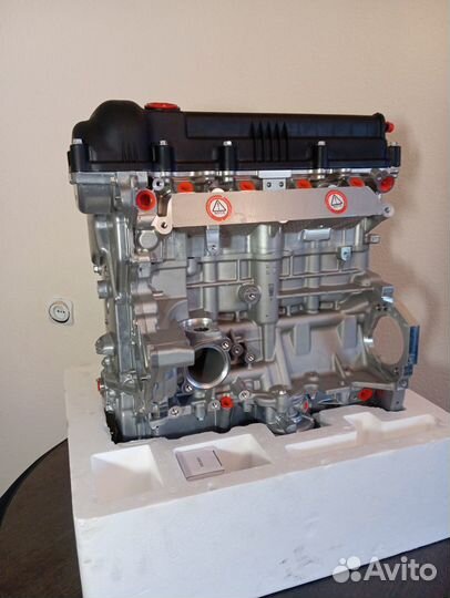Двигатель новый Kia Ceed Rio G4FC 1.6L с 2008г