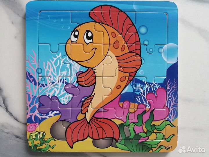 Деревянные пазлы