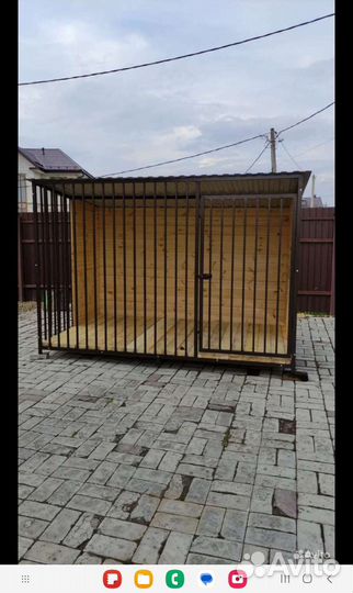 Вольер для собак уличный