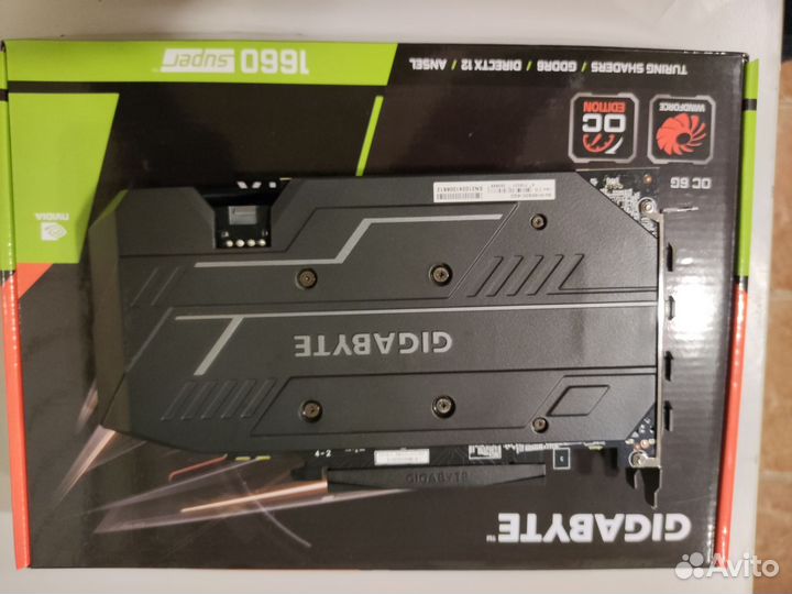 Видеокарта gtx 1660 super