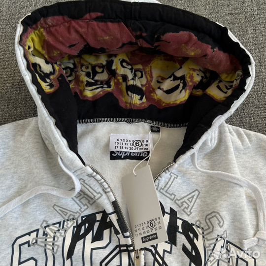 Худи Supreme x maison margela