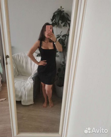 Lime платье изо льна и юбка zara