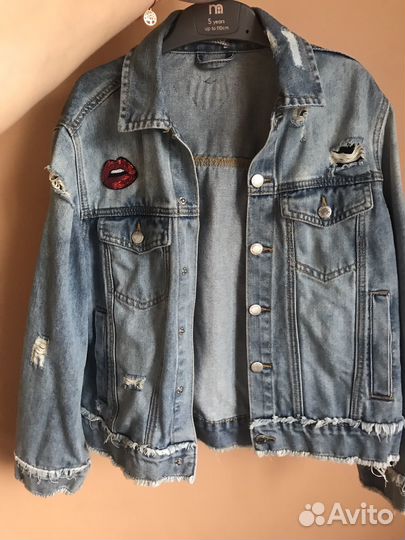 Куртка джинсовая детская