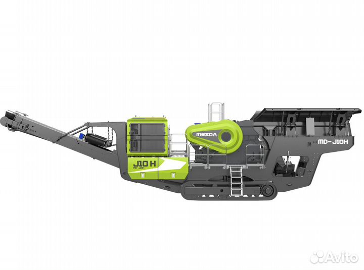 Самоходная щековая дробилка mesda J10H (PT-106J)