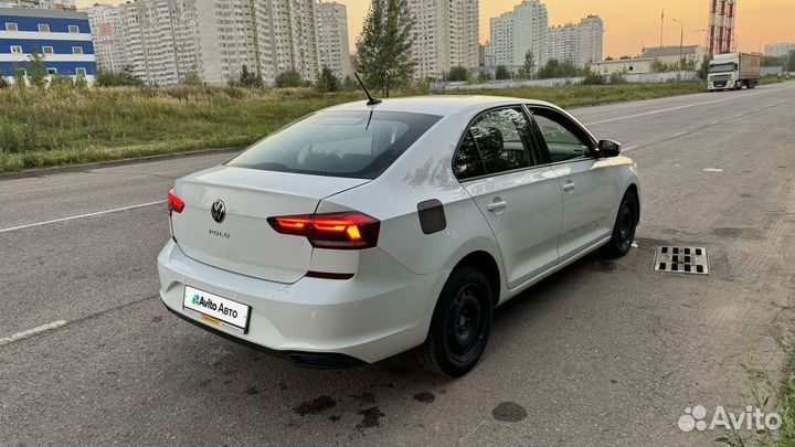 Volkswagen Polo 1.6 AT, 2021, 120 000 км