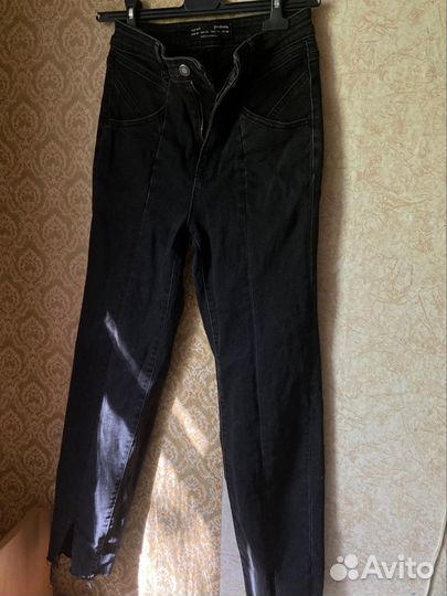 Джинсы stradivarius 36 mom slim