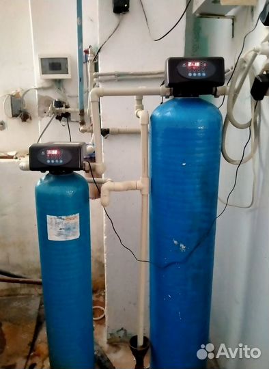Система очистки воды Обезжелезивание Умягчение