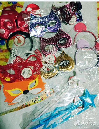 Все по 49р Новые аксессуары, маски
