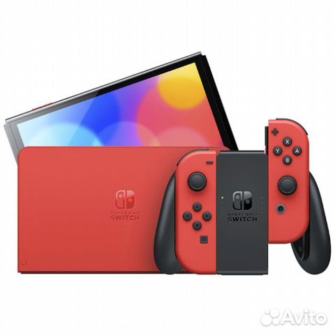 Игровая приставка Nintendo Switch oled (Mario Red)