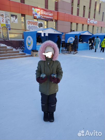 Куртка парка зимняя для девочки