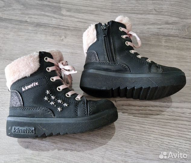 Kinetix детские (дев) ботинки весна - осень 25р