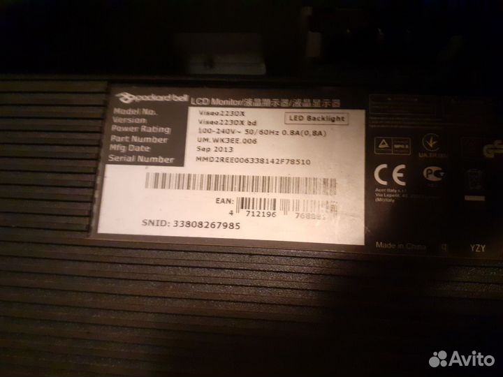 Мониторы 21.5 и 15