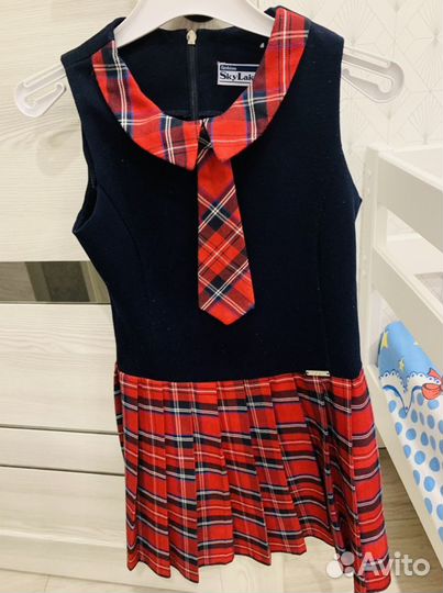 Форма школьная для девочки 128-134 см