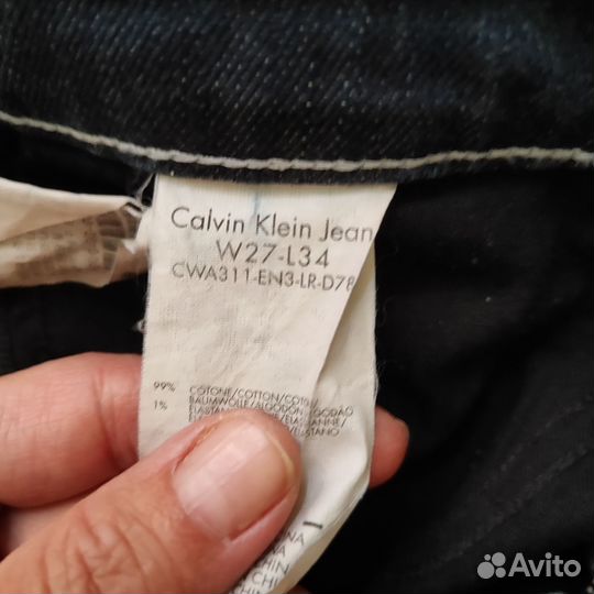 Calvin Klein джинсы 27