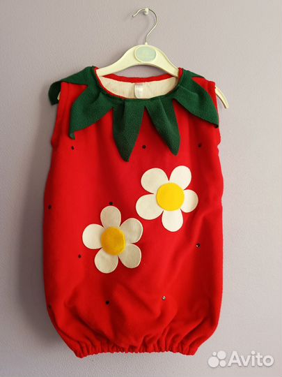 Новогодний костюм Ягодки 86см