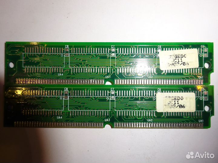 Simm 72 pin 64Mb EDO (2x32MB) комплект #88