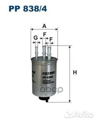 Фильтр топливный PP838/4 Filtron
