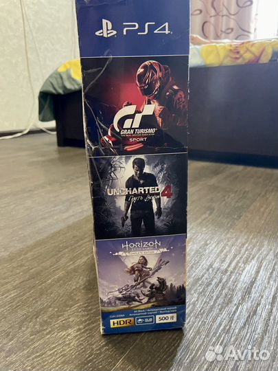 Коробка от sony playstation 4 slim