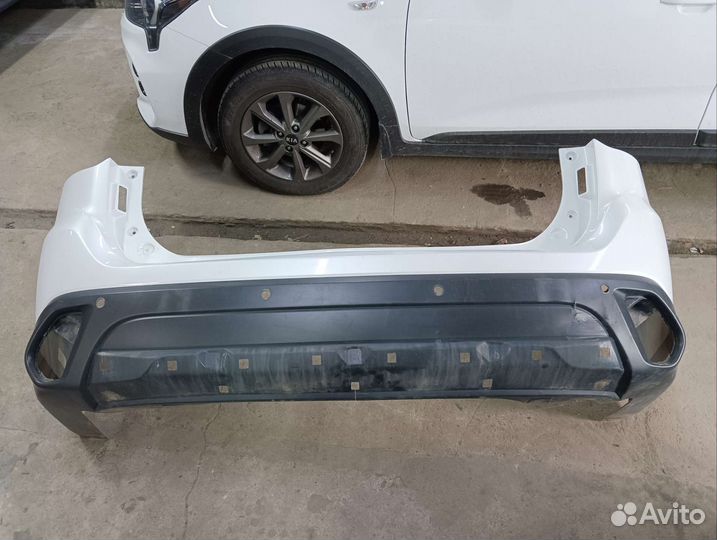 Бампер задний Mitsubishi Outlander 3