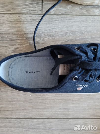 Кеды женские синие Gant