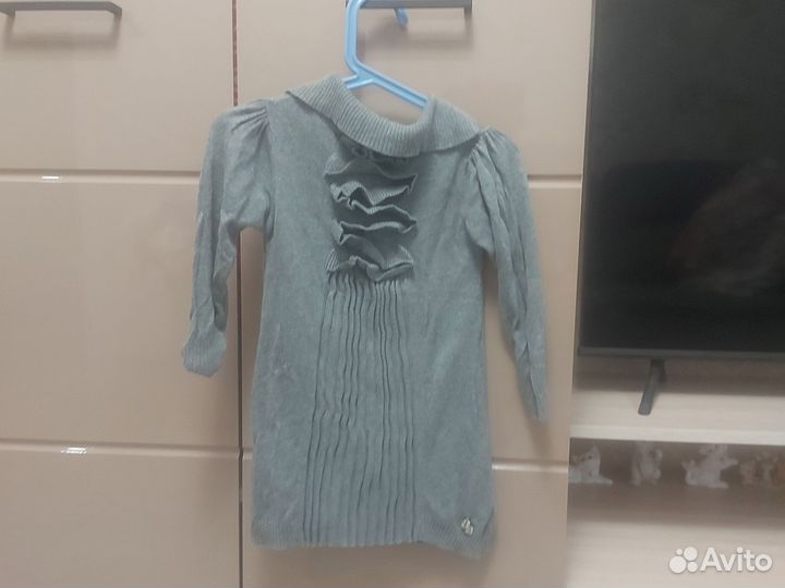 Платье теплое