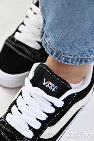 Кеды vans knu skool potato дутыши