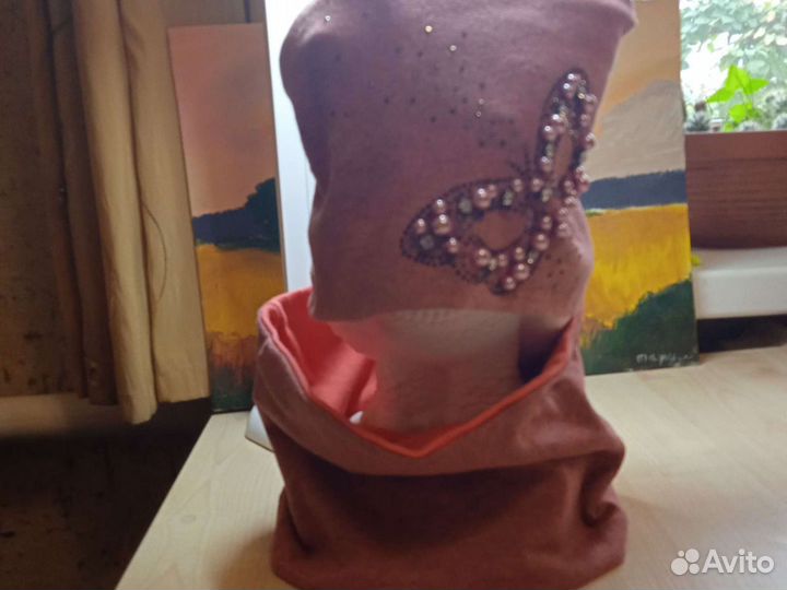 Комплект. Шапка + снут