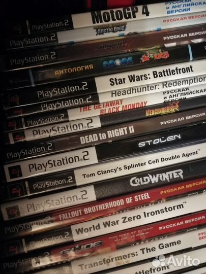 Диски Sony PS 2 от