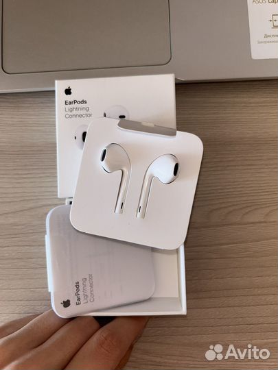 Наушники apple earpods lightning