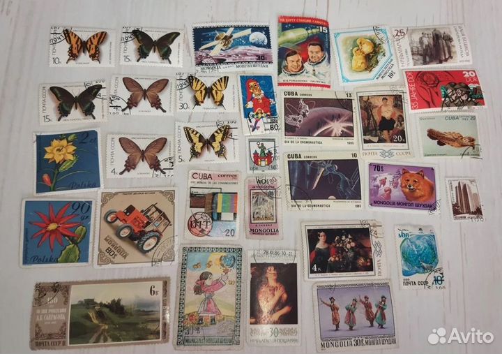 Марки разные