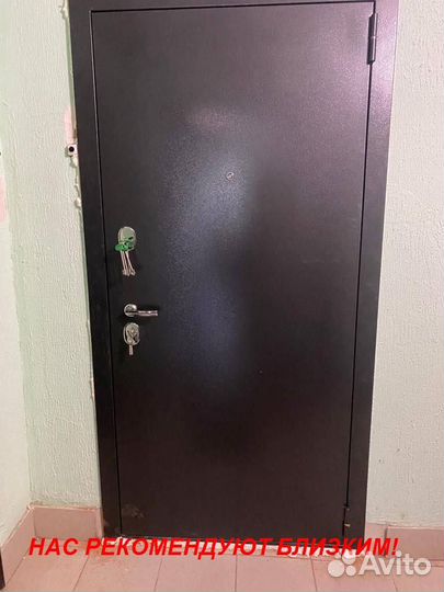 Толстая дверь входная с бесплатной установкой