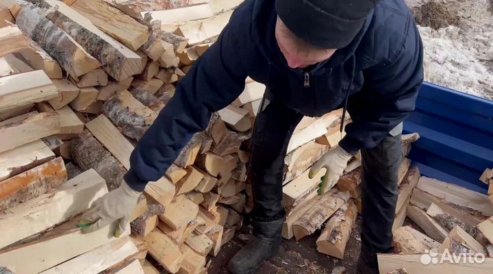 Дрова берёзовые колотые с доставкой в Ковернино