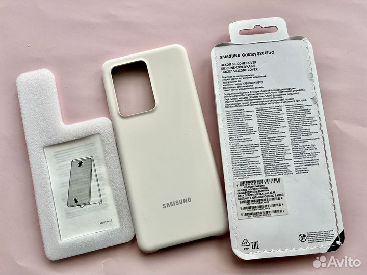 Silicone cover samsung galaxy s20 ultra оригинал