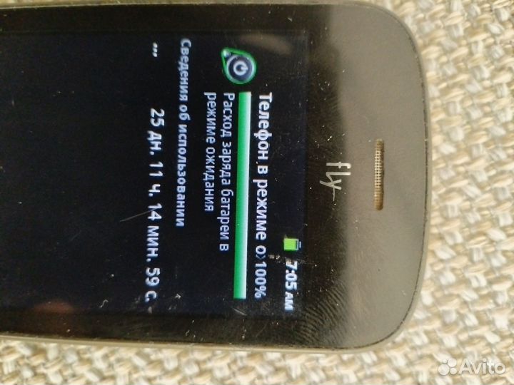 Fly IQ235 Uno, 512 МБ