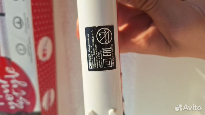 Выпрямитель для волос Dexp