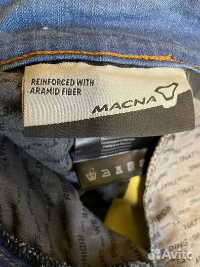 Мотоджинсы мужские xxl macna revelin
