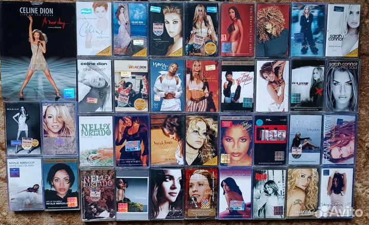 CD, DVD и кассеты