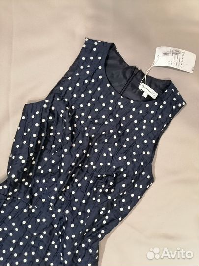 Новое платье миди от Warehouse в горошек